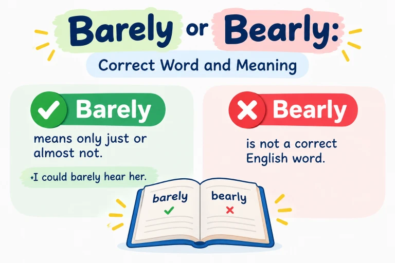 barely or bearly