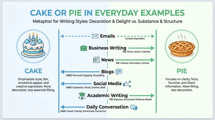 Cake or Pie in Everyday Examples
