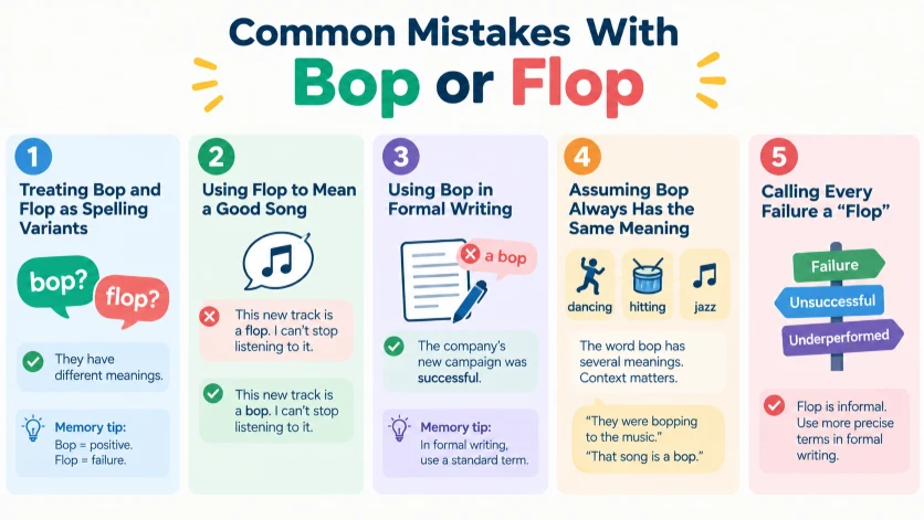 Common Mistakes With Bop or Flop