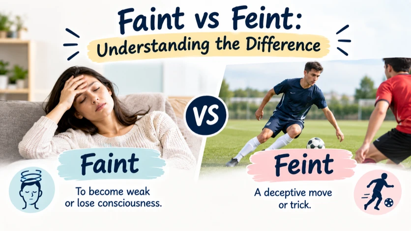 Faint or Feint
