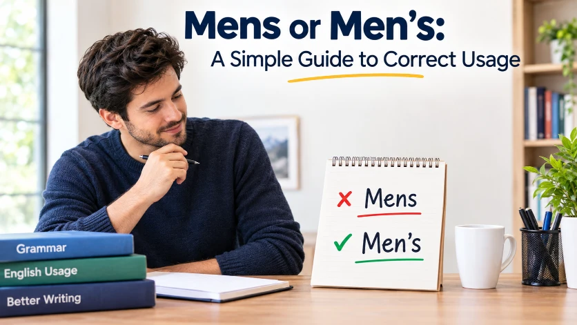 mens or men's