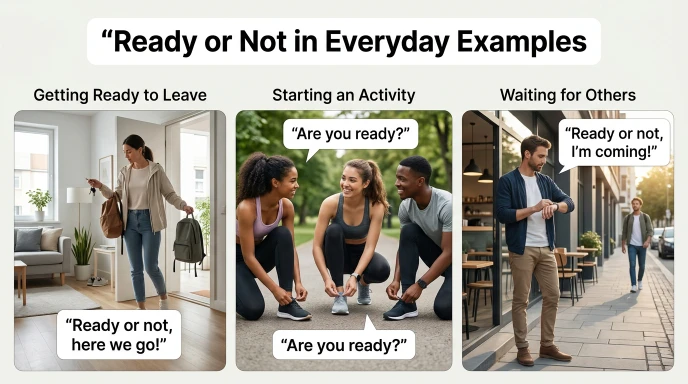 “Ready or Not” in Everyday Examples