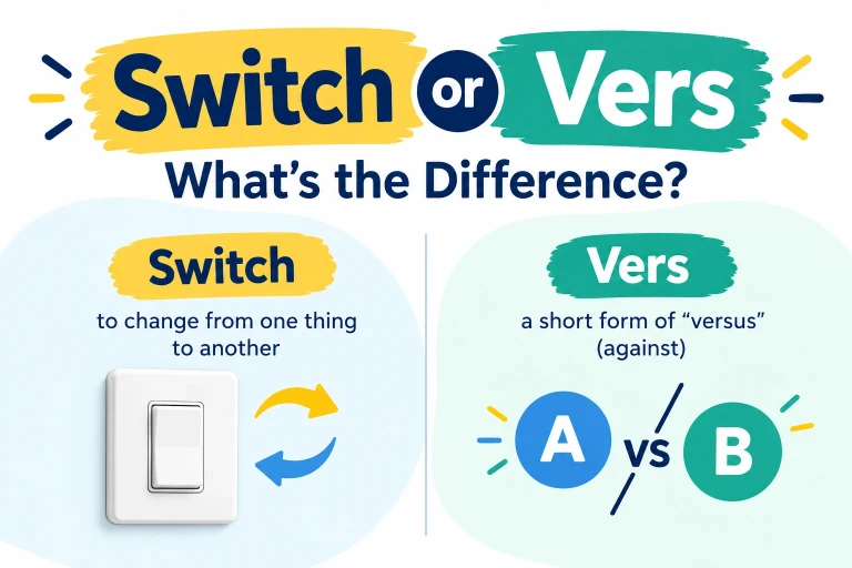 switch or vers