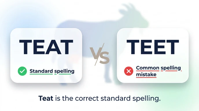 teat or teet