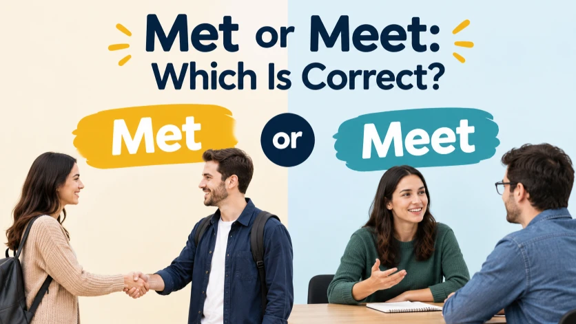 met or meet