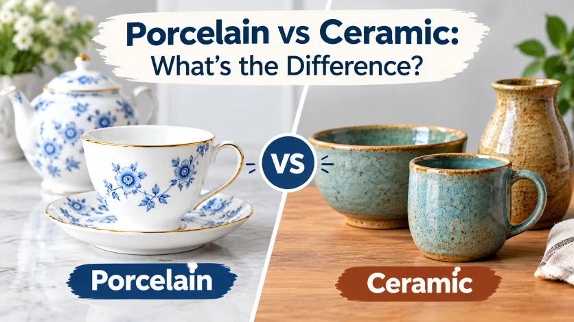 porcelain or ceramic